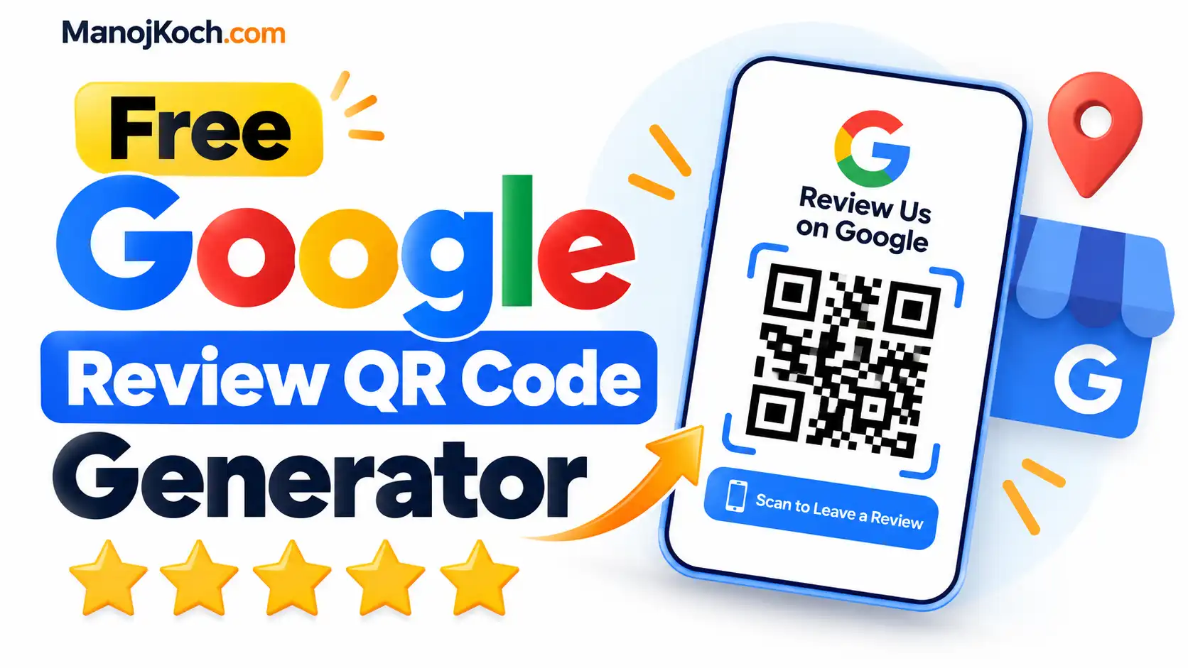 Free Google Review QR Generator